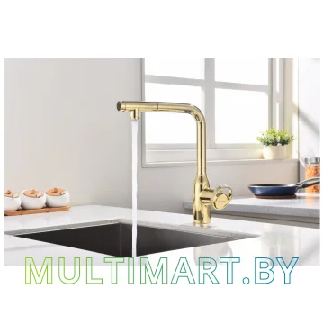 Смеситель Paulmark Urban Ur213104-G (золото) картинка 3